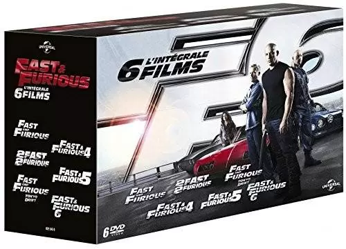 Fast & Furious - Fast and Furious - L\'intégrale 6 films (DVD)