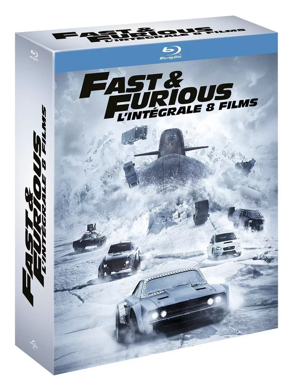 Fast & Furious - Fast and Furious - L\'intégrale 8 films (Blu-Ray)