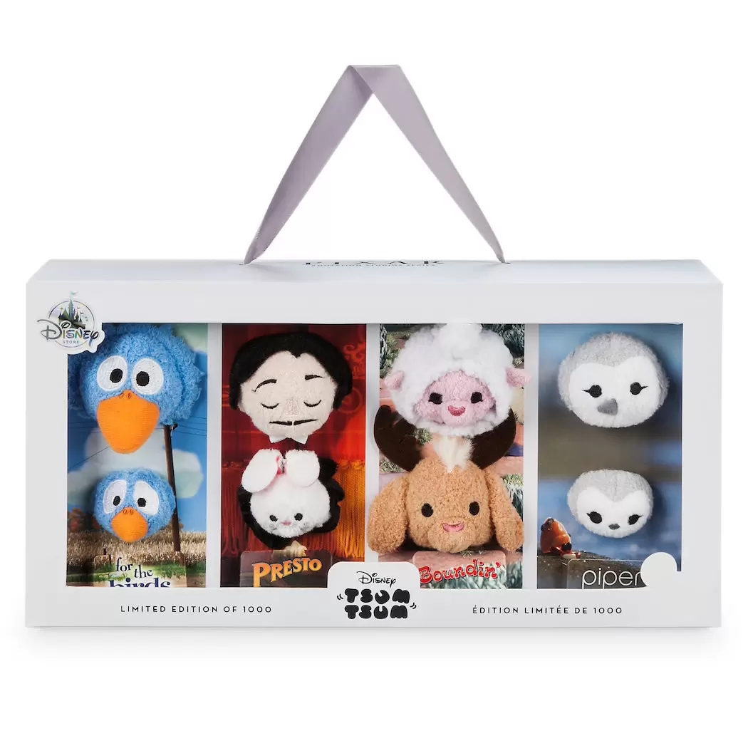 Tsum Tsum Plush Bag And Box Sets - Pixar Shorts Tsum Tsum Set