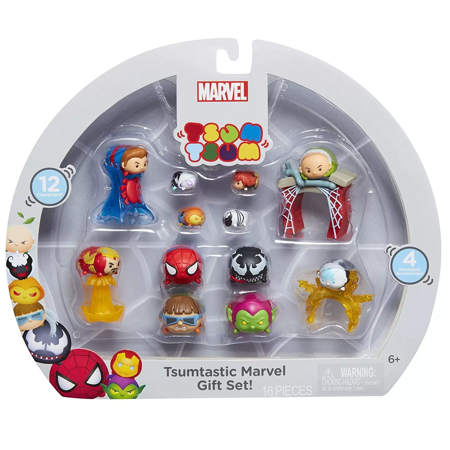 Tsum Tsum Jakks Pacific Exclusives And Sets - Tsumtastic Marvel Gift Set 12 Figures