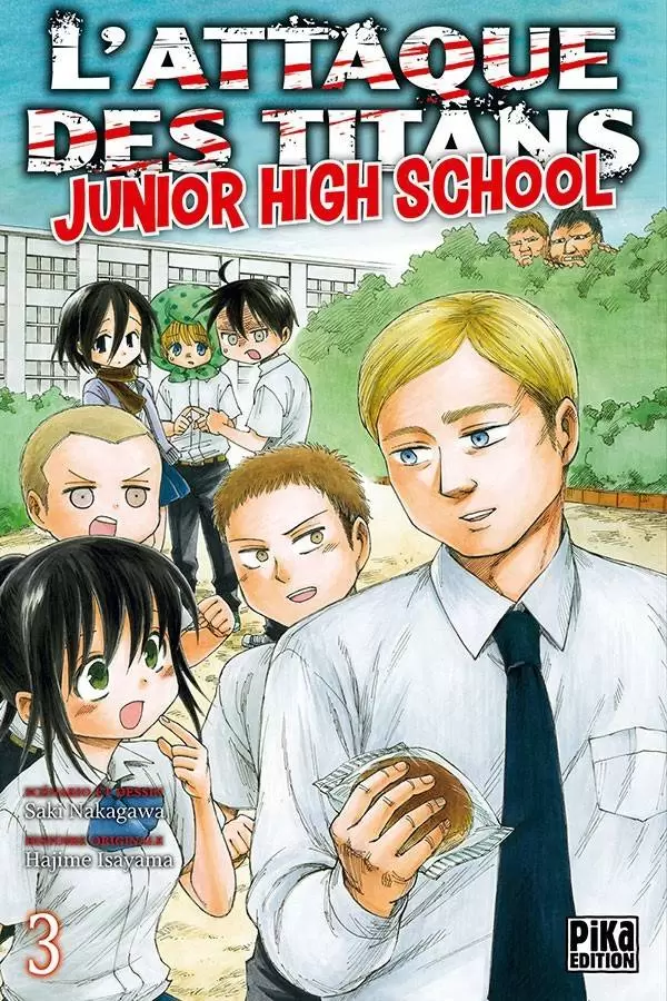 L\'Attaque des Titans - Junior High School - Tome 3