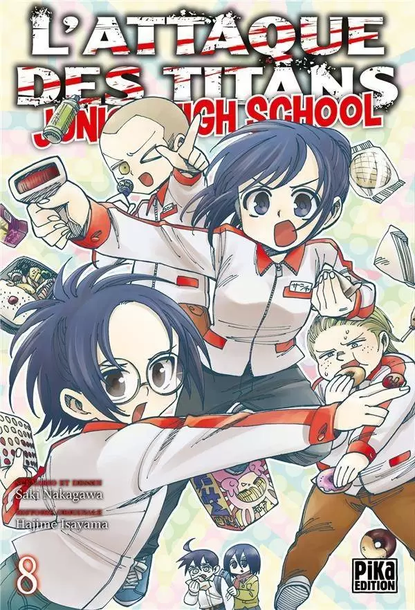 L\'Attaque des Titans - Junior High School - Tome 8