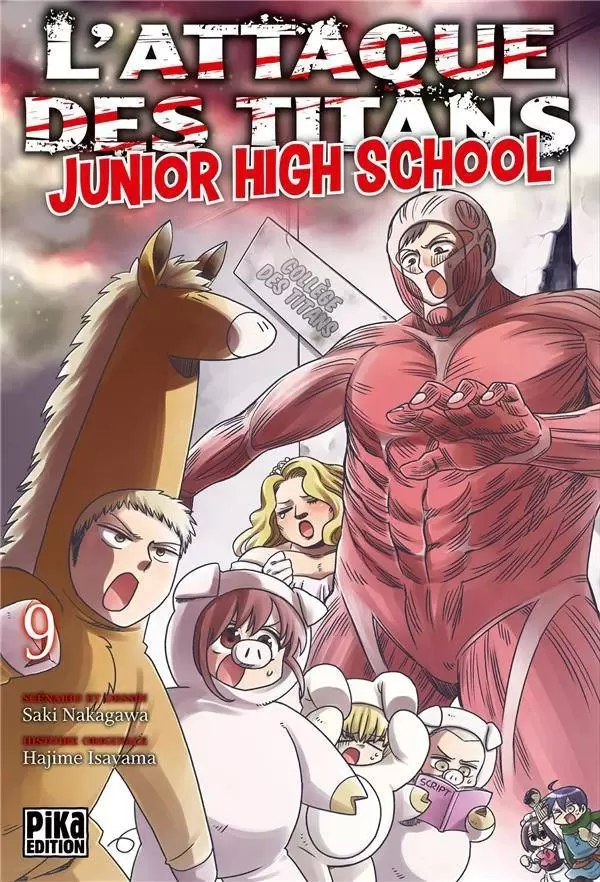 L\'Attaque des Titans - Junior High School - Tome 9