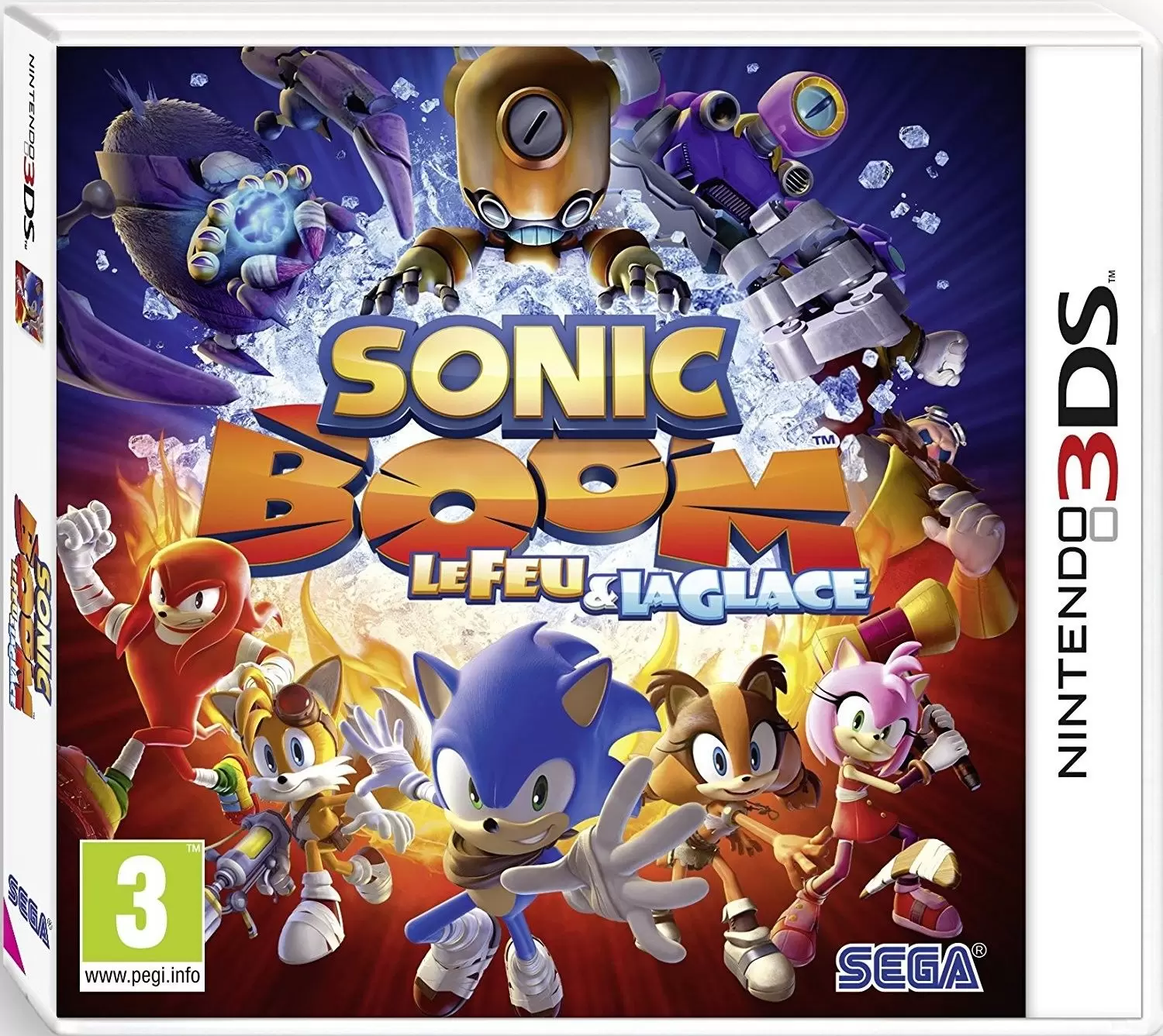 Nintendo 2DS / 3DS Games - Sonic Boom - Fire and ice