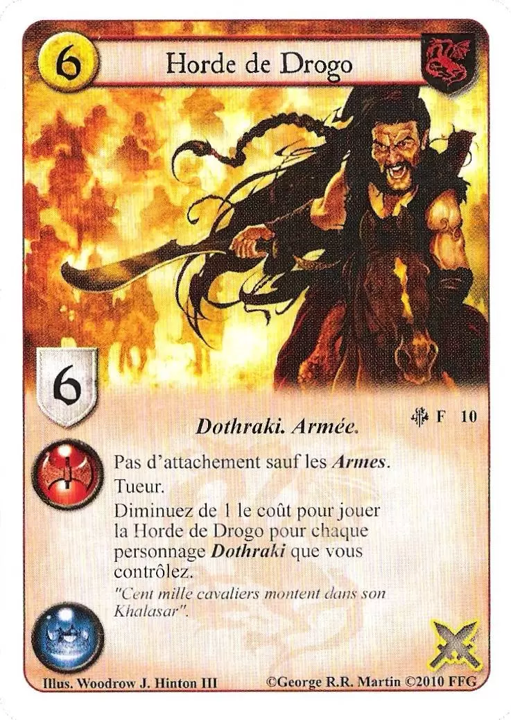 Le cadeau d\'Ilyrio - Horde de Drogo
