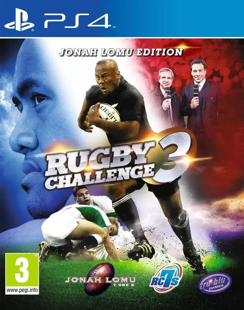 Jeux PS4 - Rugby Challenge 3 (Jonah Lomu Edition)