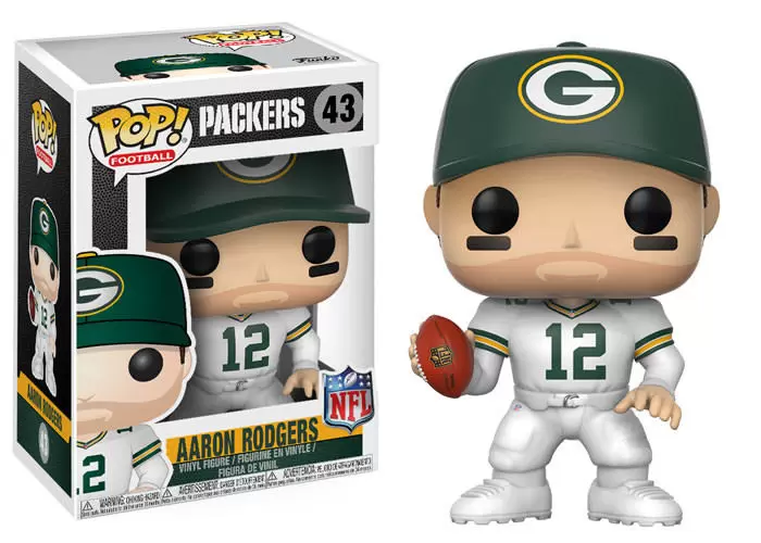 POP! Football (NFL) - NFL: Packers - Aaron Rodgers White