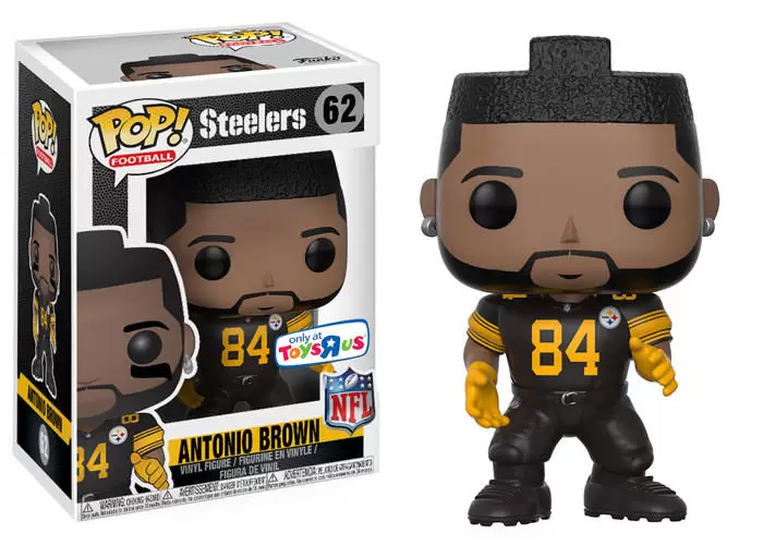 POP! Football (NFL) - NFL: Pittsburgh Steelers - Antonio Brown Black