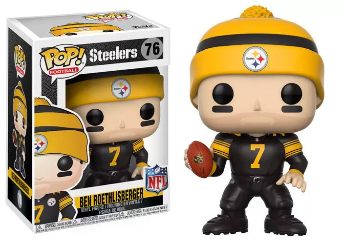POP! Football (NFL) - NFL: Pittsburgh Steelers - Ben Roethlisberger