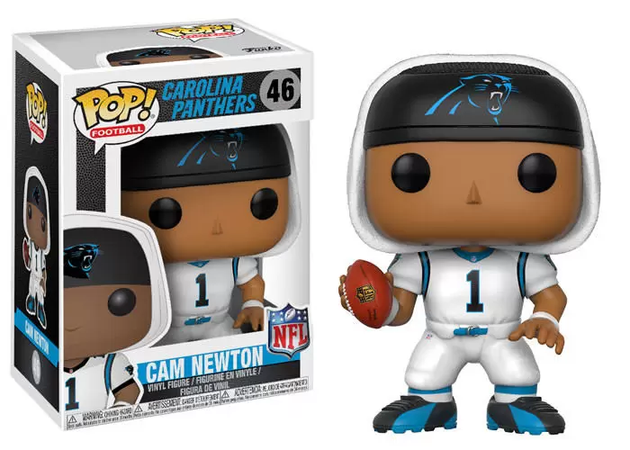 POP! Football (NFL) - NFL: Carolina Panthers - Cam Newton White