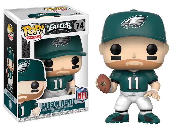 POP! Football (NFL) - NFL: Philadelphia Eagles - Carson Wentz