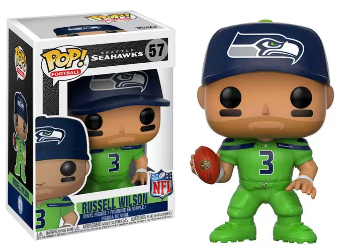 POP! Football (NFL) - NFL: Seattle Seahawks - Russell Wilson Green