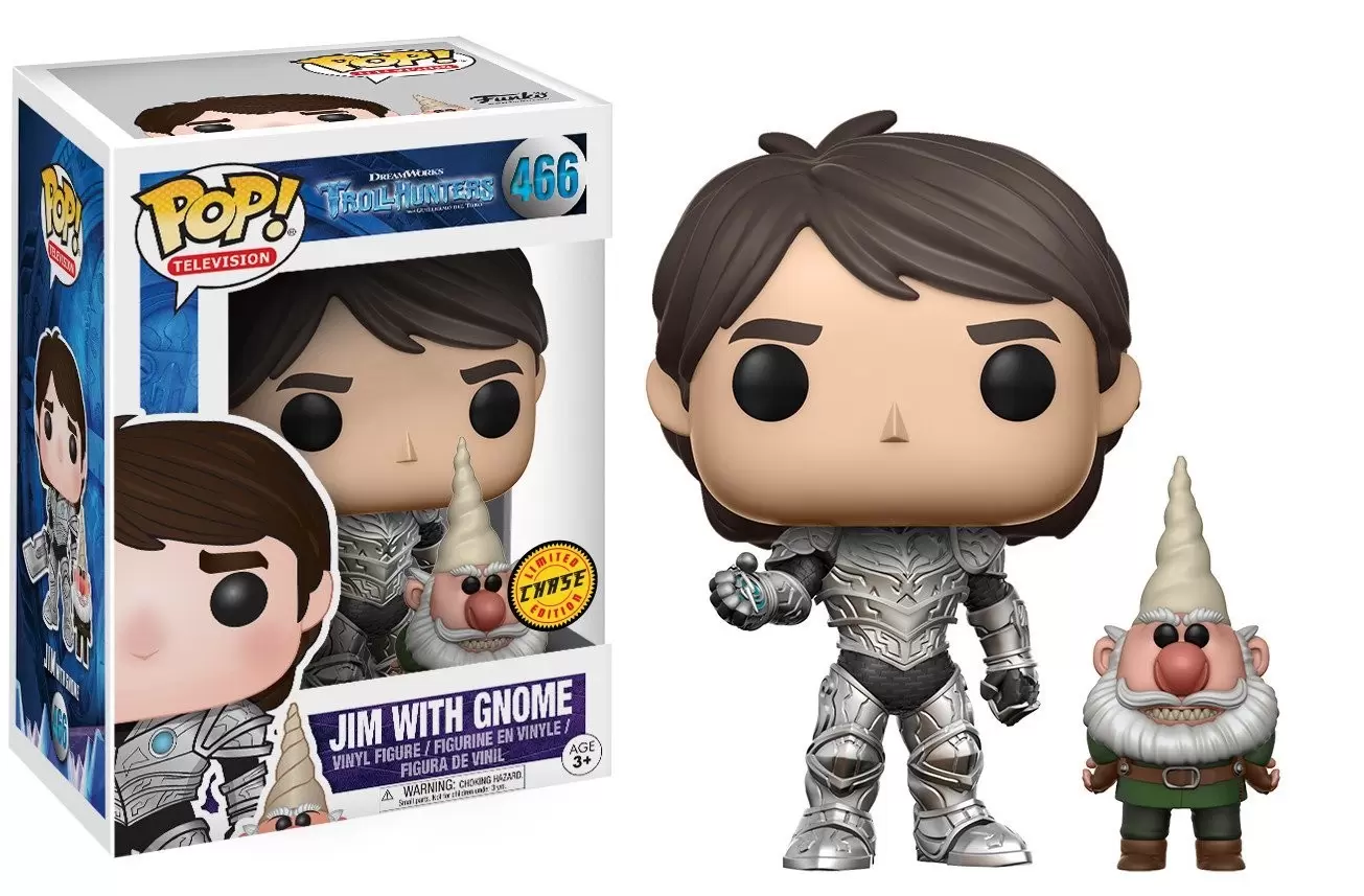 POP! Television - Trollhunters - Jim with Gnome CHASE