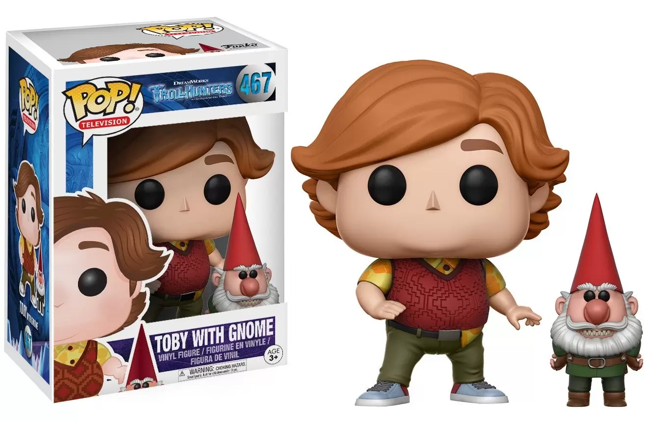 POP! Television - Trollhunters - Toby with Gnome