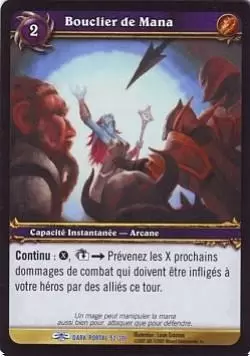À travers la Porte des Ténèbres - Bouclier de mana
