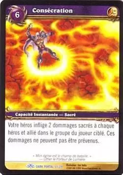 À travers la Porte des Ténèbres - Consécration