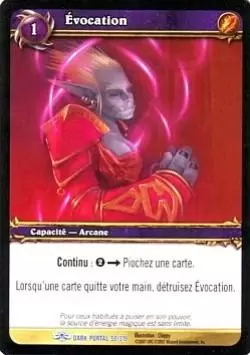 À travers la Porte des Ténèbres - Evocation
