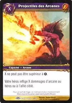 À travers la Porte des Ténèbres - Projectiles des arcanes