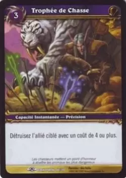 À travers la Porte des Ténèbres - Trophée de Chasse