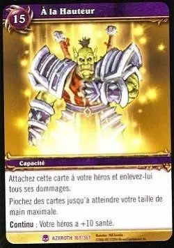 Héros d\'Azeroth - A la Hauteur