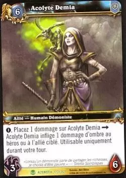 Héros d\'Azeroth - Acolyte Demia