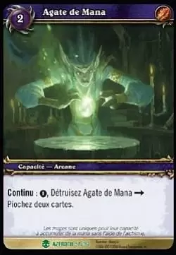 Héros d\'Azeroth - Agate de Mana