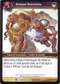 Héros d\'Azeroth - Attaque Sournoise