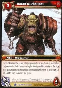 Héros d\'Azeroth - Barak le Pénitent