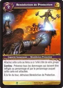 Héros d\'Azeroth - Bénédiction de protection