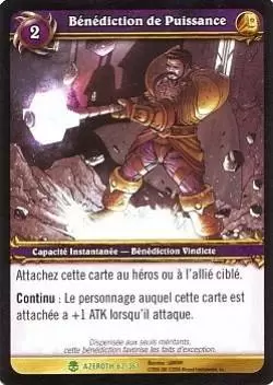 Héros d\'Azeroth - Bénédiction de Puissance