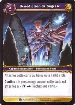 Héros d\'Azeroth - Bénédiction de Sagesse