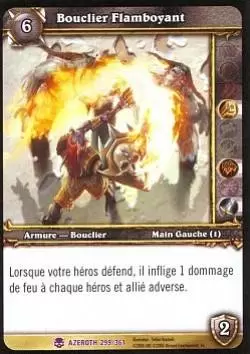 Héros d\'Azeroth - Bouclier Flamboyant