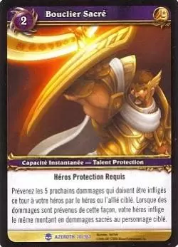 Héros d\'Azeroth - Bouclier Sacré