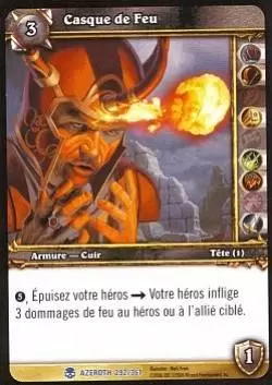 Héros d\'Azeroth - Casque de Feu