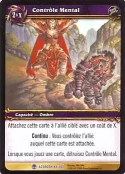 Héros d\'Azeroth - Contrôle Mental