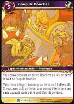 Héros d\'Azeroth - Coup de Bouclier