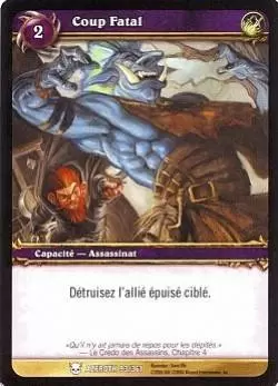 Héros d\'Azeroth - Coup Fatal