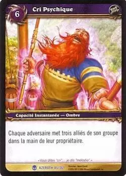 Héros d\'Azeroth - Cri Psychique