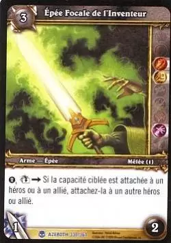 Héros d\'Azeroth - Epée Focale de l\'Inventeur