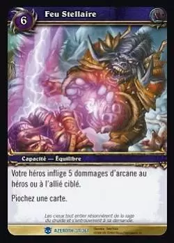 Héros d\'Azeroth - Feu Stellaire