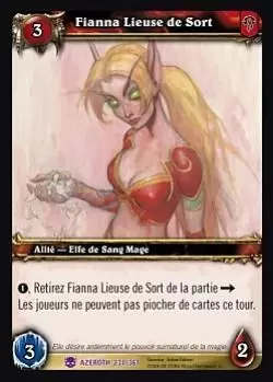 Héros d\'Azeroth - Fianna Lieuse de Sort