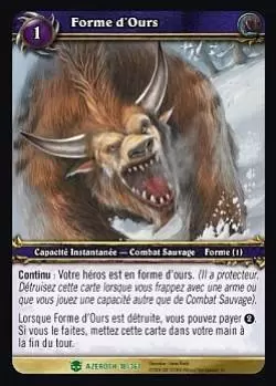 Héros d\'Azeroth - Forme d\'Ours