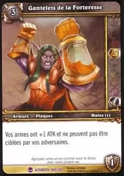 Héros d\'Azeroth - Gantelets de Forteresse