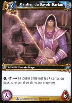 Héros d\'Azeroth - Gardien du Savoir Darian
