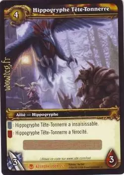 Héros d\'Azeroth - Hippogryphe Tête-Tonnerre