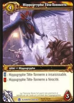 Héros d\'Azeroth - Hippogryphe Tête-Tonnerre