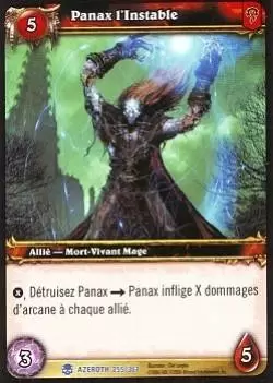 Héros d\'Azeroth - Panax l\'Instable