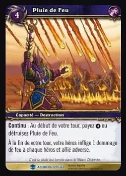 Héros d\'Azeroth - Pluie de Feu