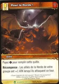 Héros d\'Azeroth - Pour la Horde !