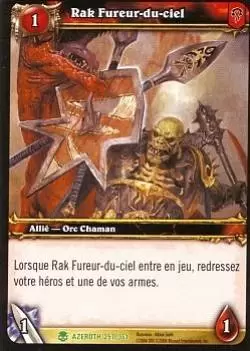 Héros d\'Azeroth - Rak Fureur-du-Ciel